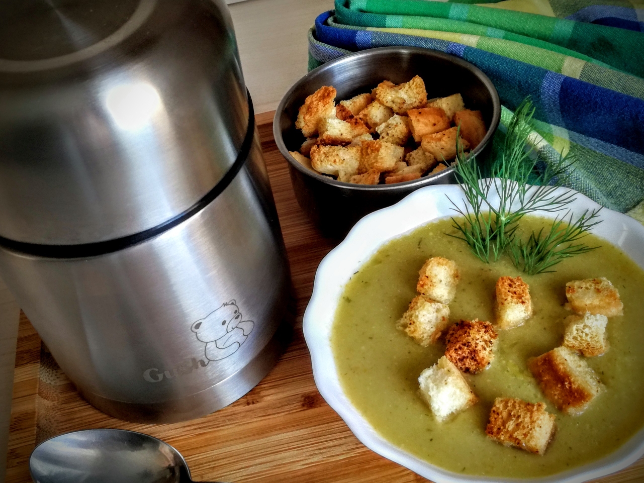 Термос за супа Gush, 600мл 6 Термос за топла супа в училище