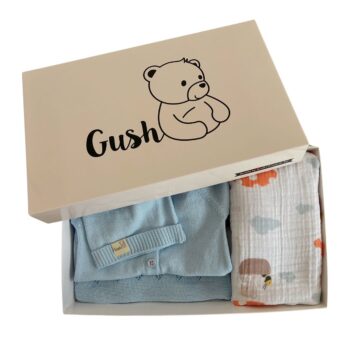 Бебешки комплект Gush от органичен памук
