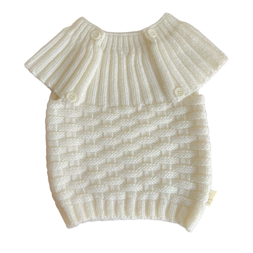 Вълнено детско елече, merino Gush 24 100% мерино вълна