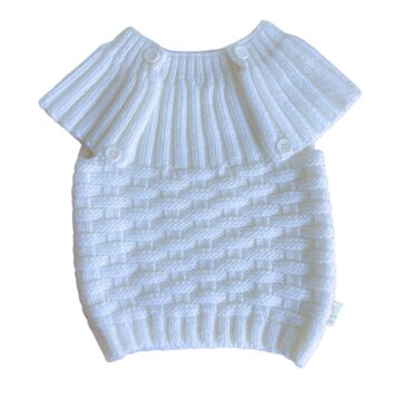 Вълнено детско елече, merino Gush 10 100% мерино вълна