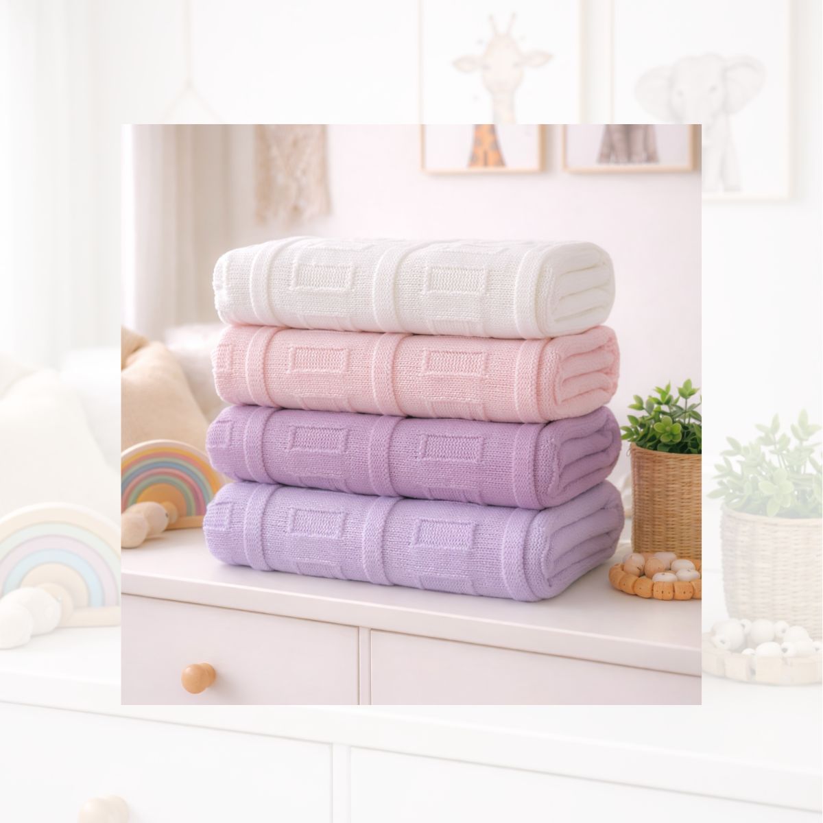 Детско памучно одеяло, organic Gush 11 100% органичен памук