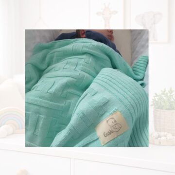 Детско памучно одеяло, organic Gush 27 100% органичен памук