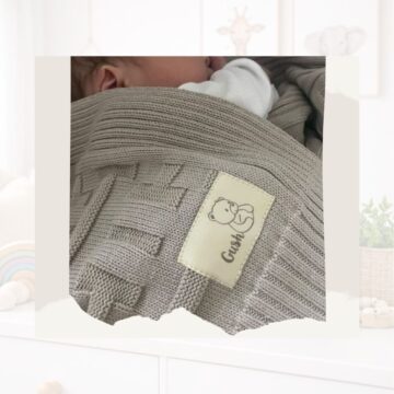 Детско памучно одеяло, organic Gush 28 100% органичен памук