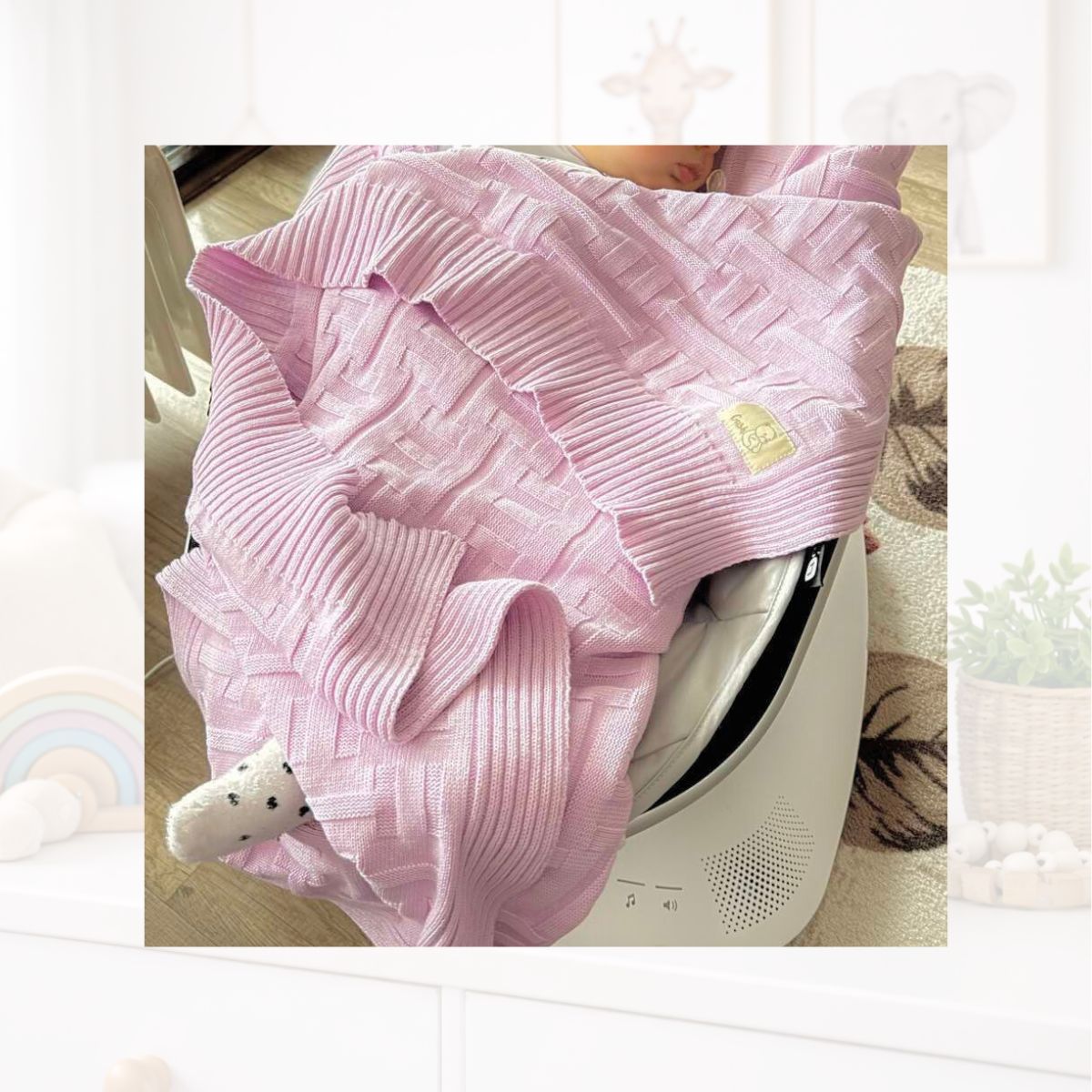 Детско памучно одеяло, organic Gush 17 100% органичен памук