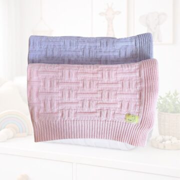 Пакет детско памучно одеяло, organic Gush х 2 28 100% органичен памук