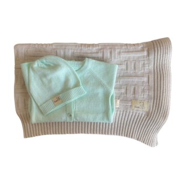 Комплект: нежна прегръдка за бебе (2), cotton Gush 26 100% органичен памук