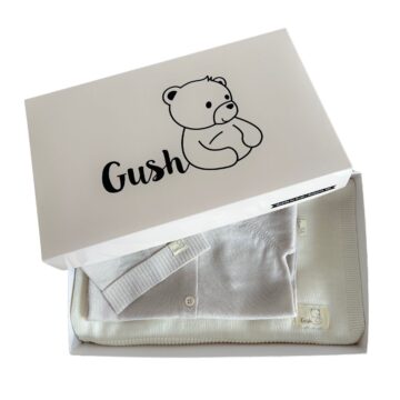 Комплект пелена и дрешки за новородено, merino Gush 27 100% фина мерино вълна