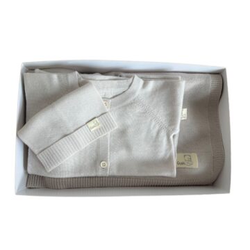 Комплект пелена и дрешки за новородено, merino Gush 20 100% фина мерино вълна