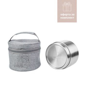 Стоманена кутия за храна с термокалъф