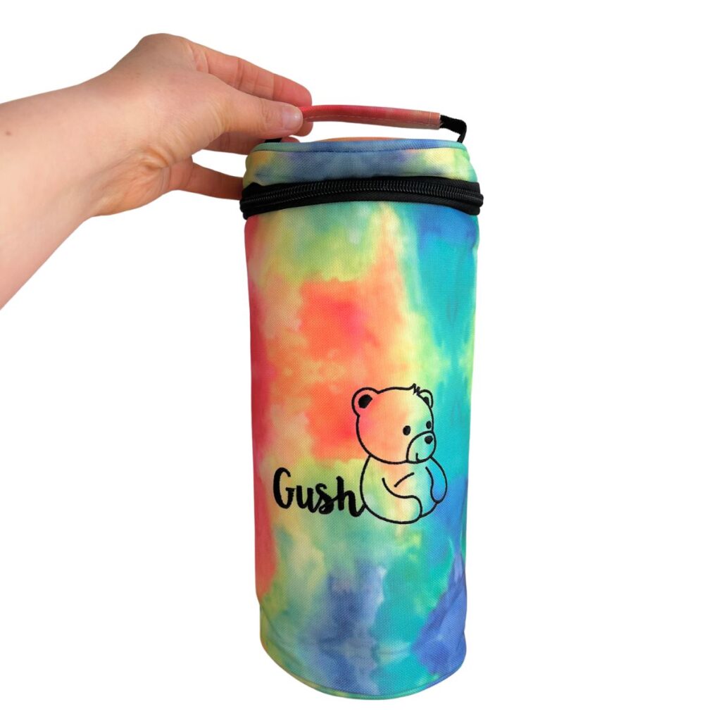 Термокалъф - чанта за 3бр. стаманени буркани Gush - М размер