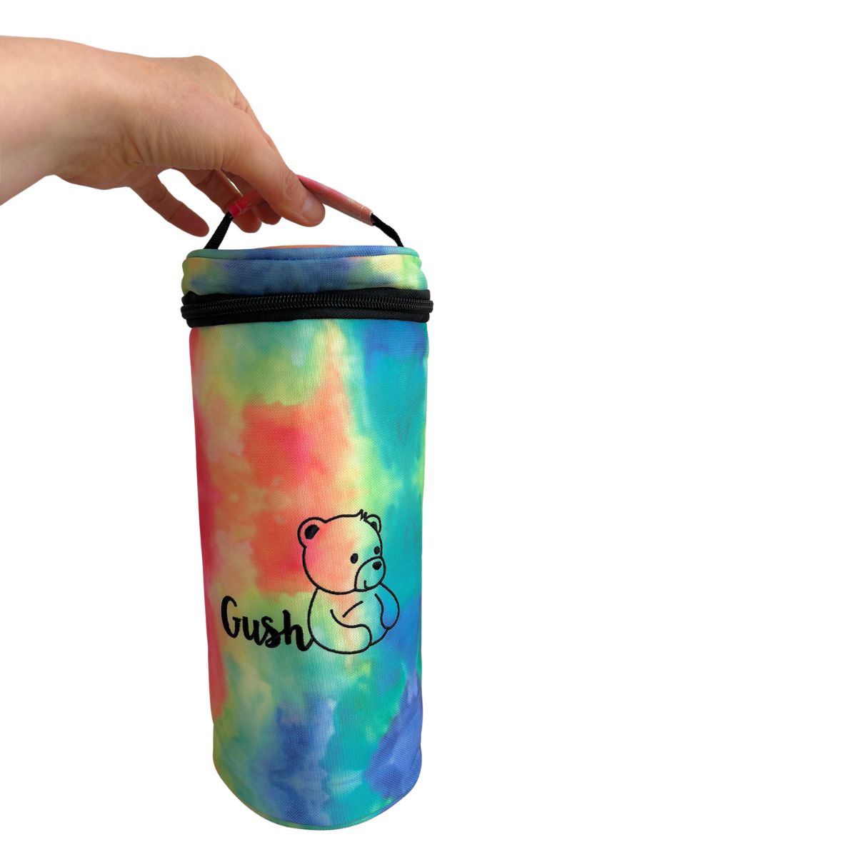 Термо чанта за 3бр. стоманени буркана Gush размер M 4 Термокалъф - чанта за 3бр. стаманени буркани Gush - М размер