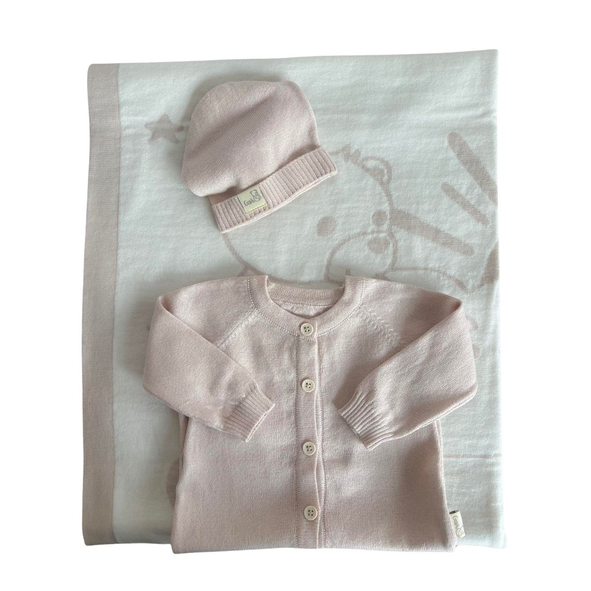 Комплект за бебе Gush: органична памучна дрешка и мерино одеяло за всеки сезон 2 1 Комплект за бебе Gush: органична памучна дрешка и мерино одеяло за всеки сезон