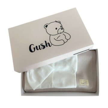 Комплект за бебе Gush: органична памучна дрешка и мерино одеяло за всеки сезон 3 22 Комплект за бебе Gush: органична памучна дрешка и мерино одеяло за всеки сезон