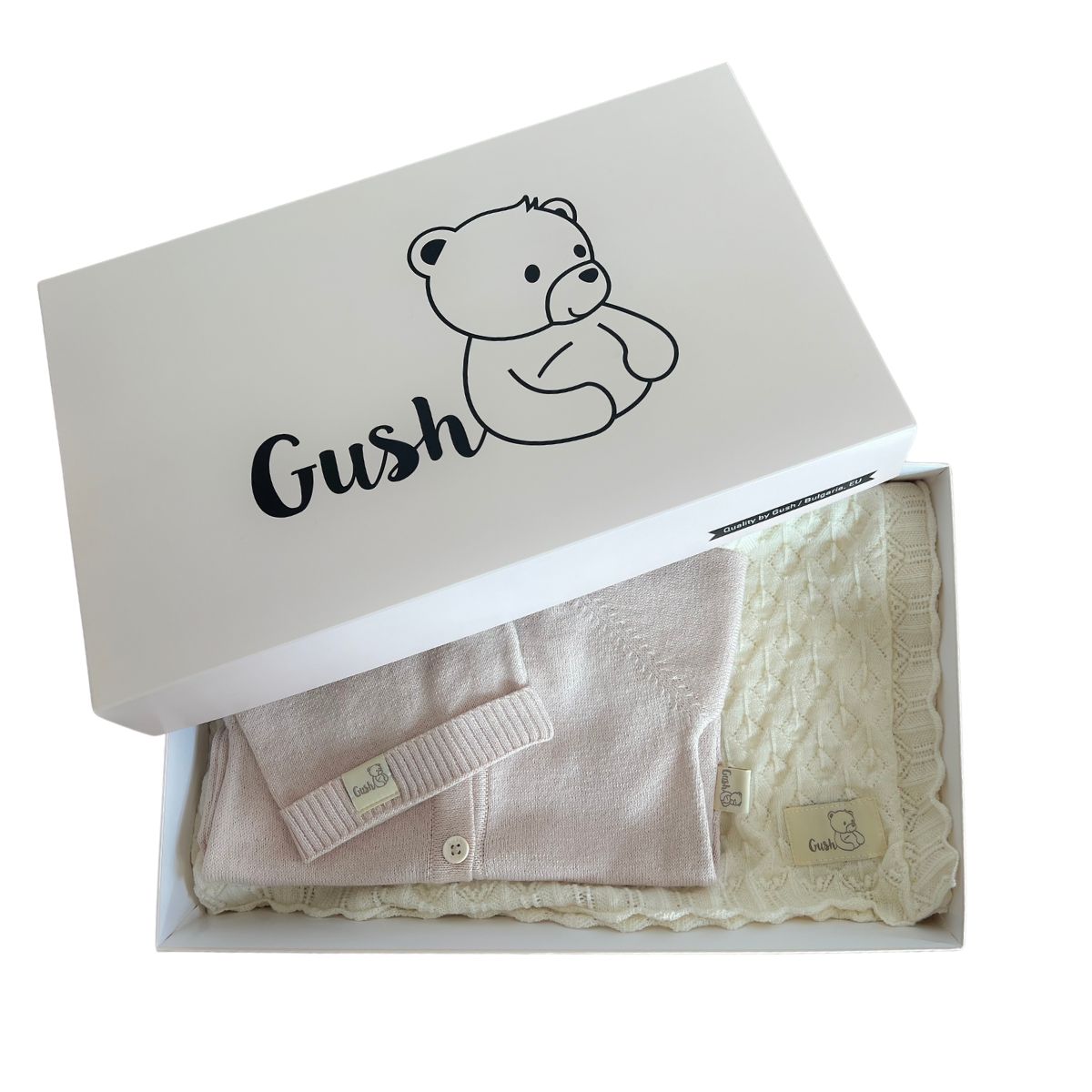 Комплект за бебе Gush: органична памучна дрешка и мерино одеяло за всеки сезон 1 5 комплект за бебе от мерино и органичен памук