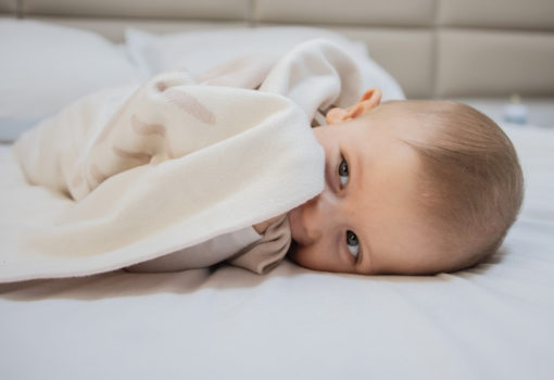 Одеяло от органичен памук за бебета и малки деца Gush