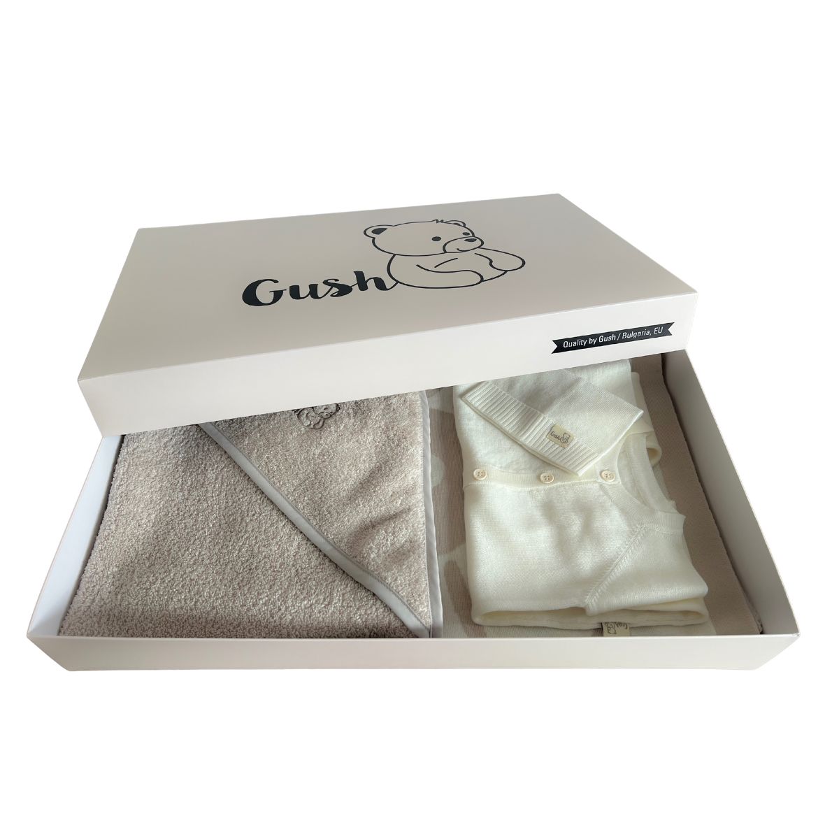 Пакет подаръци за бебе Gush 8 8 висок клас продукти за бебе Gush