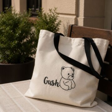Памучна чанта с дръжки Gush - tote bag
