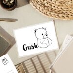 Поздравителна картичка Gush