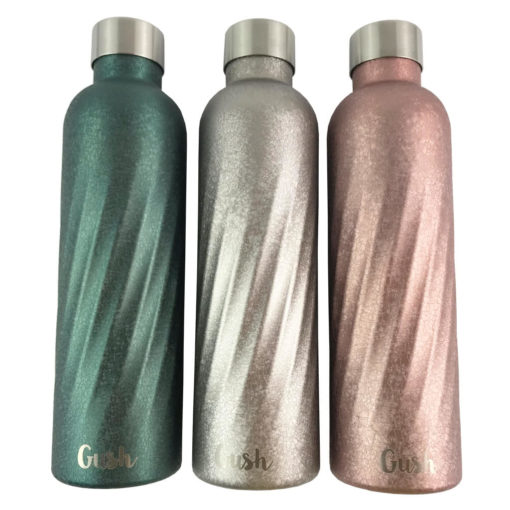 Олекотени термо бутилки Gush в три цвята